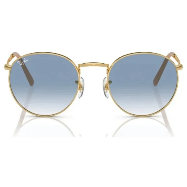 Ray-Ban New Round 3637 001/3F Gold-Blue Güneş Gözlüğü - Görsel 10