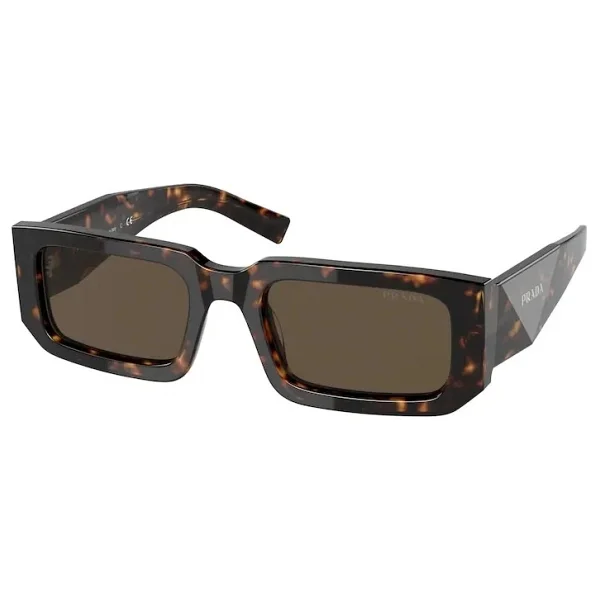 Prada PR 06YS 2AU8C1 Tortoise-Dark Brown Erkek Güneş Gözlüğü - Görsel 5