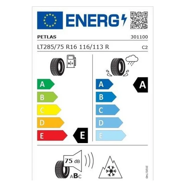 Petlas Peaklander A/T 285/75 R16 116/113R 4 Mevsim Lastik - Görsel 2