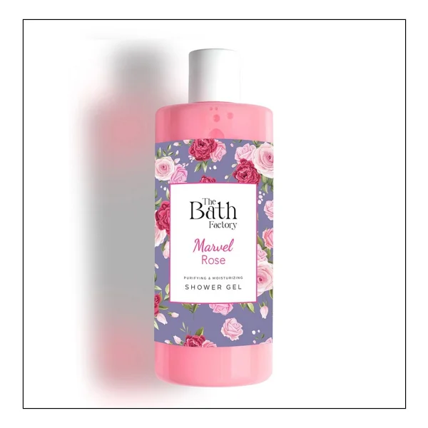 The Bath Factory Marvel Rose Nemlendirici ve Besleyici 400 ml Duş Jeli - Görsel 6