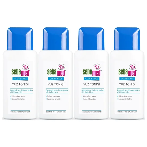Sebamed Clear Face Yüz Temizleyici Toniği 200ML (4 Lü Set) - Görsel 6