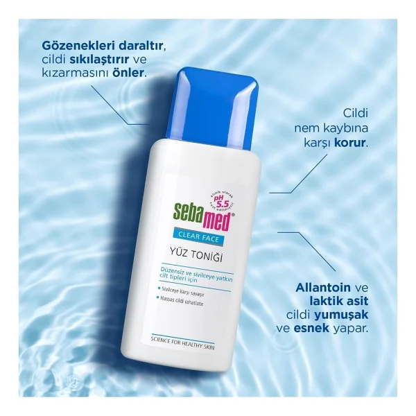 Sebamed Clear Face Yüz Temizleyici Toniği 200ML (4 Lü Set) - Görsel 4