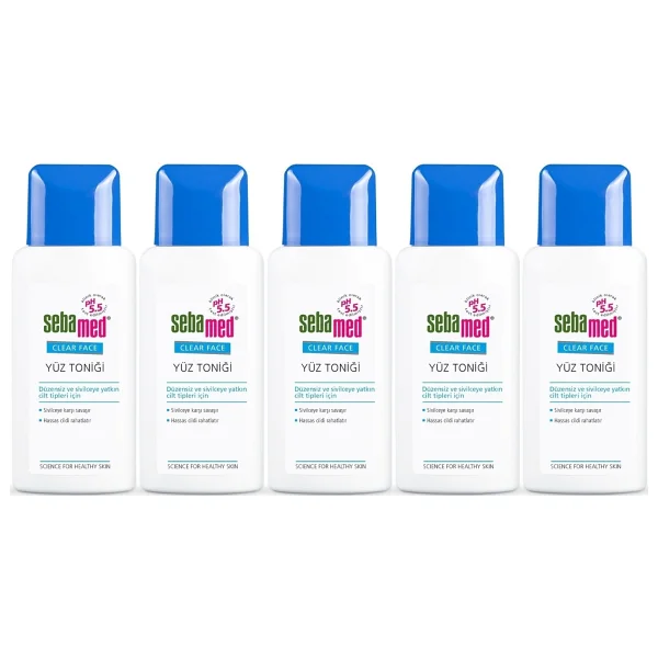 Sebamed Clear Face Yüz Temizleyici Toniği 200ML (5 Li Set) - Görsel 6
