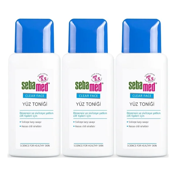 Sebamed Clear Face Yüz Temizleyici Toniği 200ML (3 Lü Set) - Görsel 6
