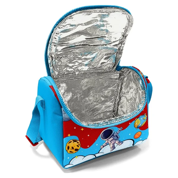 Coral High 37145 Astronot Uzay Desenli Termoslu Beslenme Çantası - Görsel 5