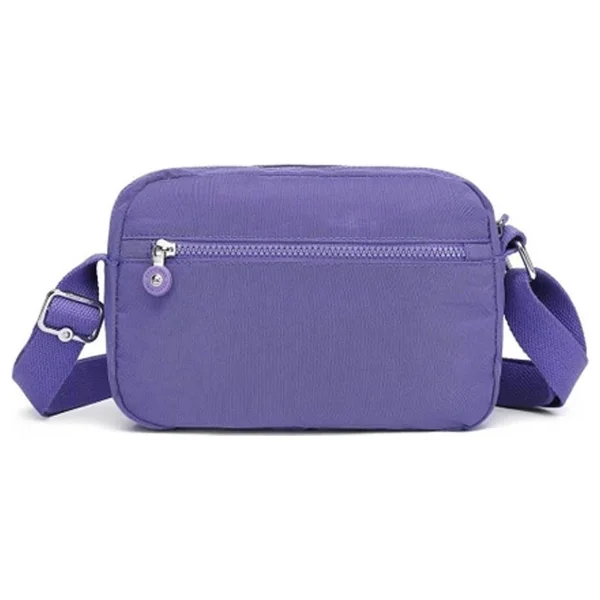 Smart Bags Postacı Kadın Çantası Krinkıl Kumaş 3166 - Siyah - Görsel 6
