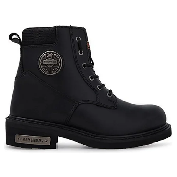 Harley Davidson Jim 025M100128 Siyah Erkek Deri Bot - Görsel 8