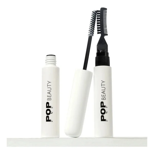 Pop Beauty Kaş Sabitleyici Ve Şekillendirici & Kaş Pomadı, 2'Li Kaş Bakım Seti Medium Brown - Görsel 6