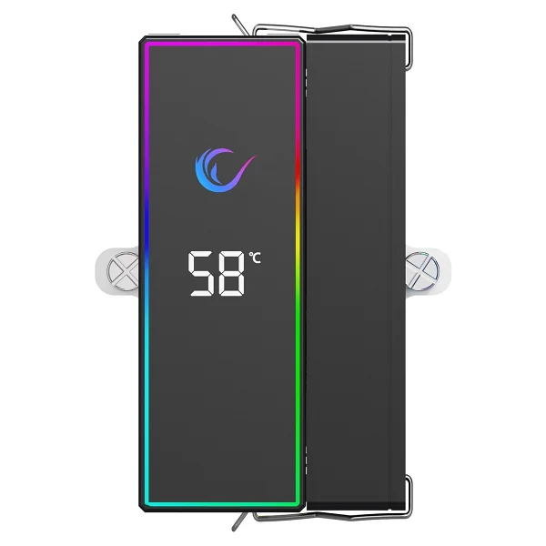 Rampage Octagon B70 ARGB Siyah İşlemci Soğutucu - Görsel 5