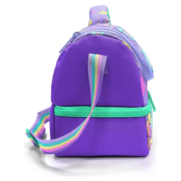 Coral High 37202 Milka Şeker Ayıcık Desenli 2 Katlı Termoslu Beslenme Çantası - Görsel 7