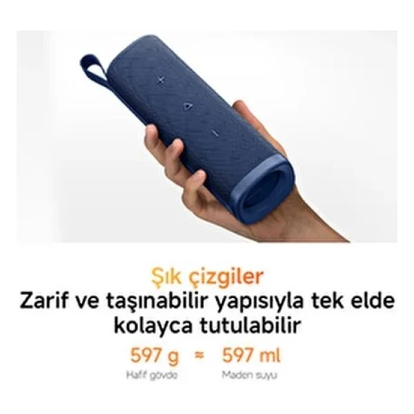Xiaomi Sound Outdoor Yeşil Bluetooth Hoparlör - Görsel 7