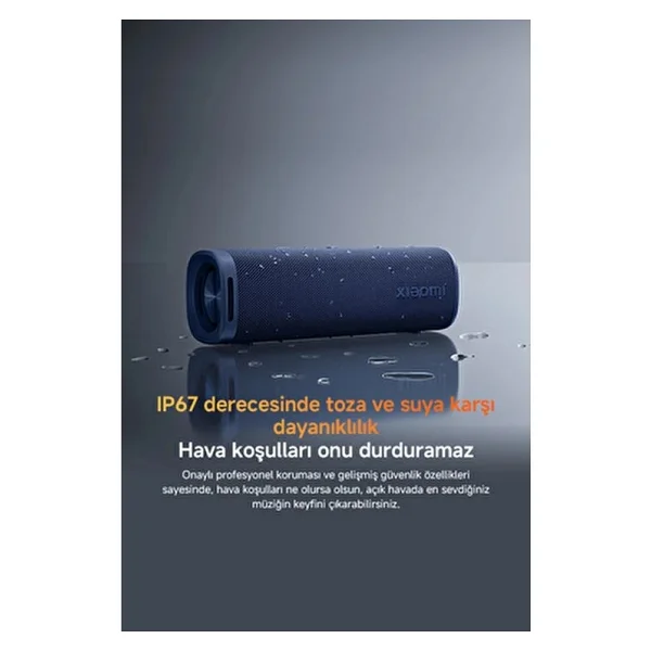 Xiaomi Sound Outdoor Yeşil Bluetooth Hoparlör - Görsel 8