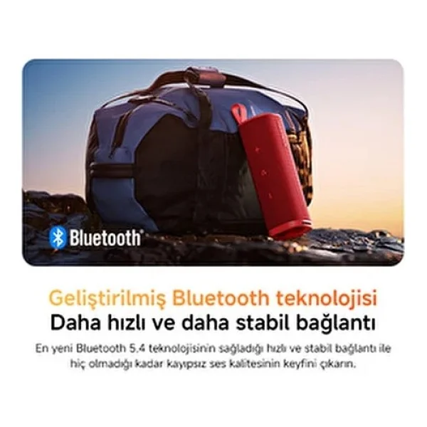 Xiaomi Sound Outdoor Yeşil Bluetooth Hoparlör - Görsel 10