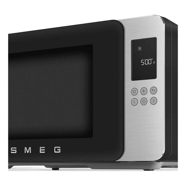 Smeg 4in1 50's Style Retro MOC01BLMEU Siyah 29 lt Mikrodalga Fırın - Görsel 7