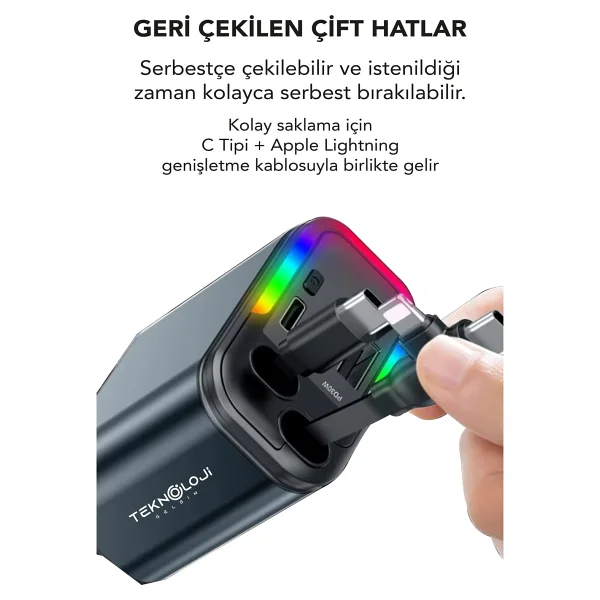 Teknoloji Gelsin Mısır Patlatma Makinesi Yeni Nesil Yağsız & Sağlıklı Retro Popcorn Ev-Ofis Şık Tasarım 40 cm - Görsel 6