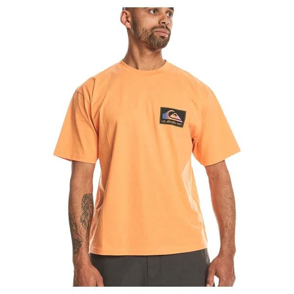 Quiksilver Back Flash EQYZT07605 Kısa Kollu Bisiklet Yaka Erkek Tişört - Görsel 4