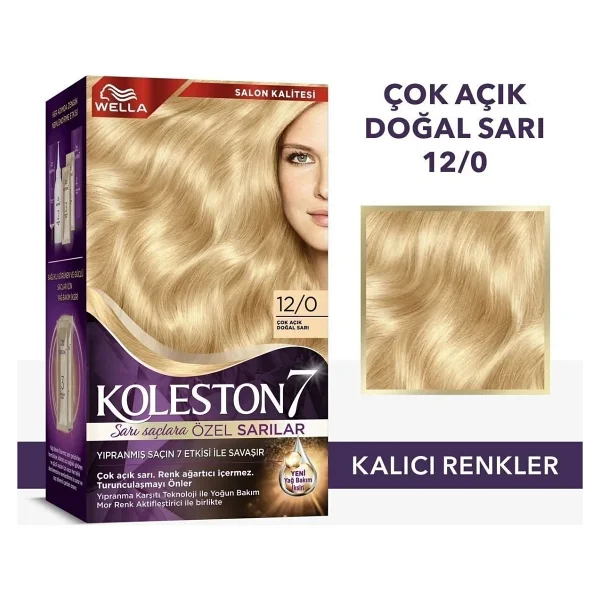 Koleston Supreme 12.0 Açık Doğal Sarı Saç Boyası - Görsel 7