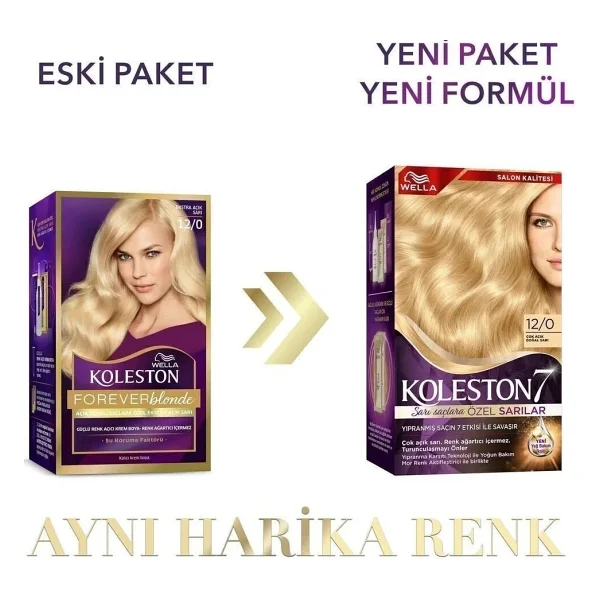 Koleston Supreme 12.0 Açık Doğal Sarı Saç Boyası - Görsel 8