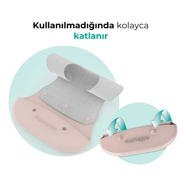 Mamajoo 2 in 1 Katlanır Mama Önlüğü - Görsel 5