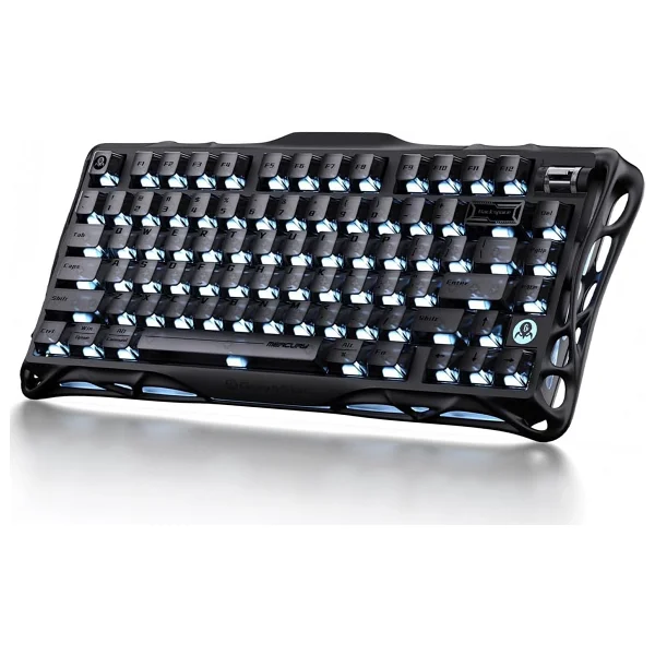 GravaStar Mercury K1 RGB Stealth Siyah US Layout Kablolu/Kablosuz Mekanik Oyuncu Klavyesi - Görsel 9