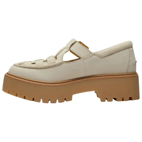 Timberland Stone Street Platform Buckle TB0A4188ER31 Bej Kadın Loafer Ayakkabı - Görsel 4