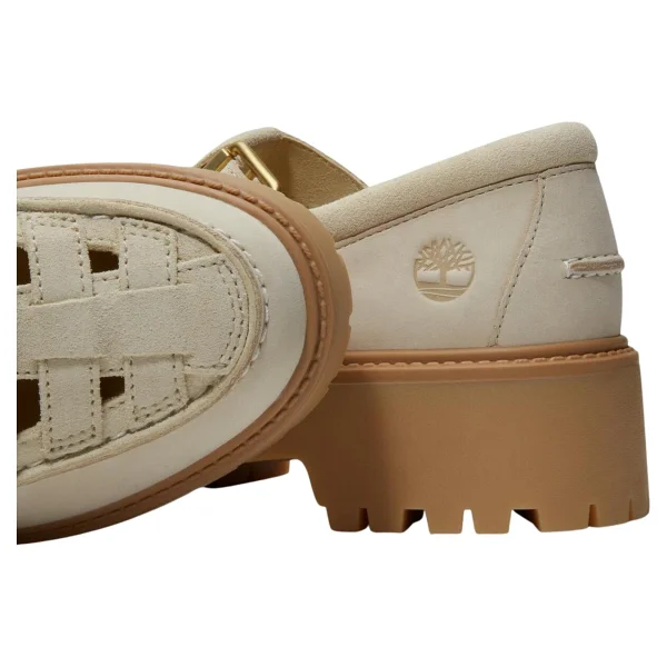 Timberland Stone Street Platform Buckle TB0A4188ER31 Bej Kadın Loafer Ayakkabı - Görsel 6