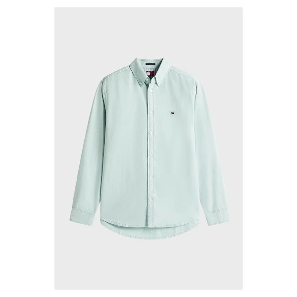 Tommy Hilfiger DM0DM21298 Uzun Kollu Oxford Gömlek - Görsel 5