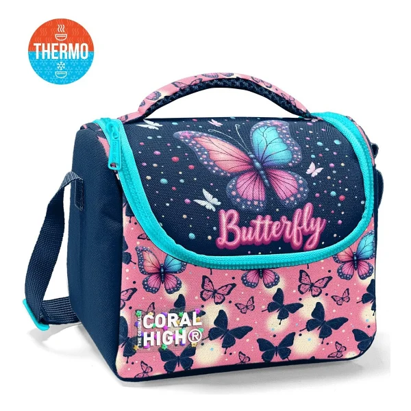 Coral High 37148 Neon Desenli Termoslu Beslenme Çantası - Görsel 2