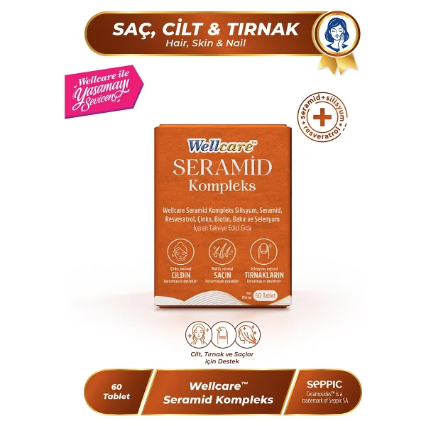 Wellcare Seramid Kompleks 60 Tablet - Görsel 4