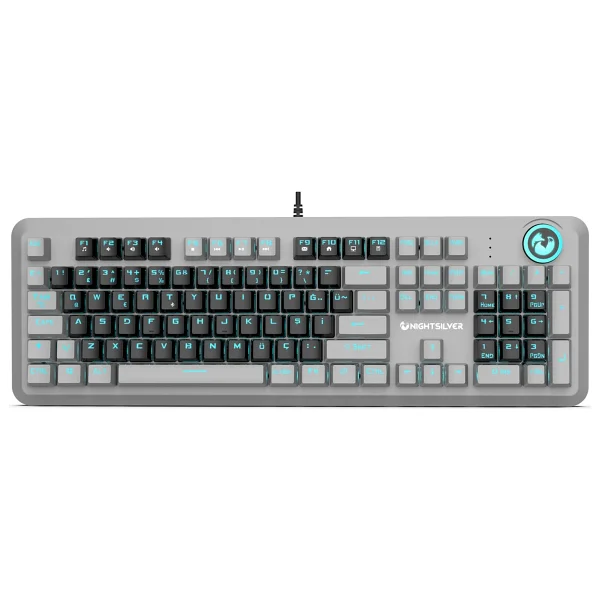 NightSilver Astra Blue Switch Kablolu Mekanik Oyuncu Klavyesi - Görsel 5