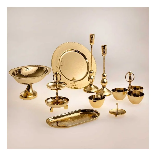 Jumbo Merya Gold Tepsi Gold - Görsel 5