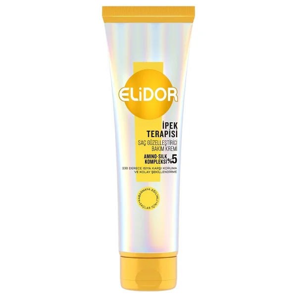 Elidor İpek Terapisi 130 ml Saç Güzelleştirici Krem - Görsel 3