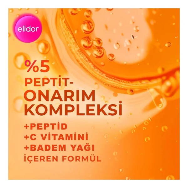 Elidor Anında Onarıcı SOS Kurtarıcı 130 ml Saç Kremi - Görsel 5