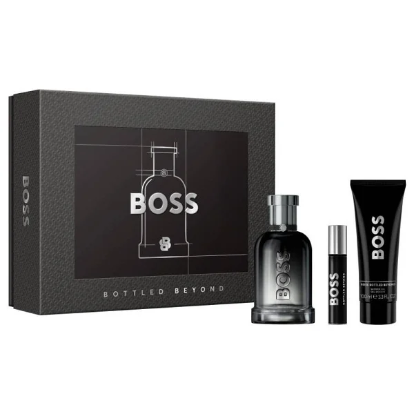 Hugo Boss Bottled Beyond Erkek Parfüm EDP 100 ml + Duş Jeli 100 ml + EDP 10 ml - Görsel 3