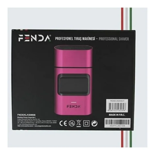 Fenda FNDSKLKS0006PN Pembe Tıraş Makinesi - Görsel 10