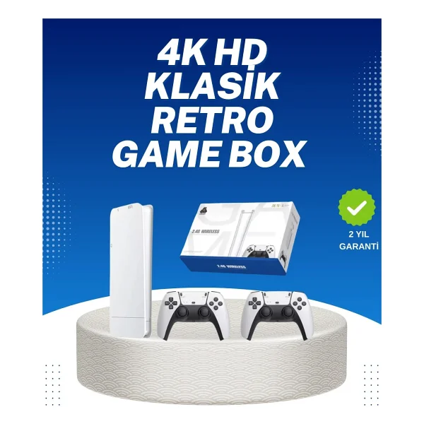 20.000 Klasik Oyun Dahili Kablosuz Kontrollü Oyun Kutusu - Görsel 6
