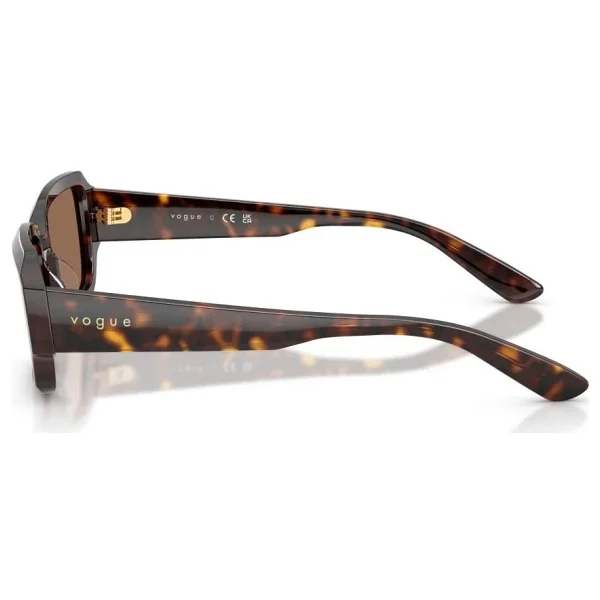 Vogue VO5693SU W65673 Dark Havana-Dark Brown Güneş Gözlüğü - Görsel 7