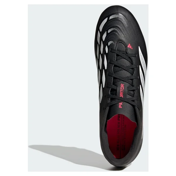 Adidas Predator Club FG/MG JS0350 Siyah-Beyaz-Kırmızı Krampon - Görsel 3