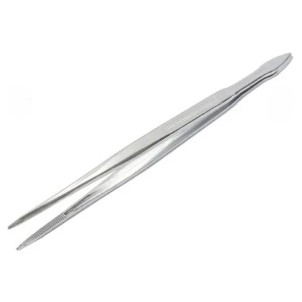 Labolist Spatül Öğrenci Tipi + Penset Düz Sivri Uçlu 16 Cm Nikel Kaplama - Görsel 4