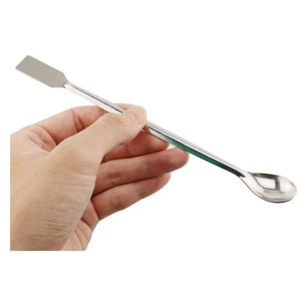 Labolist Spatül Öğrenci Tipi + Penset Düz Sivri Uçlu 16 Cm Nikel Kaplama - Görsel 6
