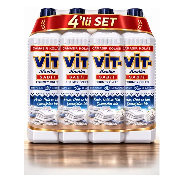 Vit- Çamaşır Kolası 500 Ml 4 Adet - Görsel 2