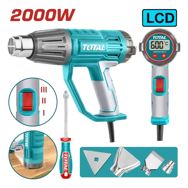 Total Tools TB20056 2000 W Sıcak Hava Tabancası - Görsel 2