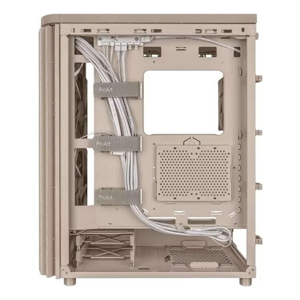 Asus ProArt PA401 Wood Edition Mesh Fanlı ATX Bilgisayar Kasası - Görsel 3