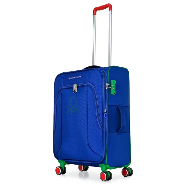Benetton 14BNT3100-02 Kumaş Orta Boy Valiz - Görsel 4