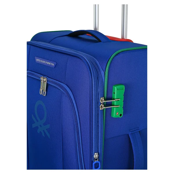 Benetton 14BNT3100-02 Kumaş Orta Boy Valiz - Görsel 6