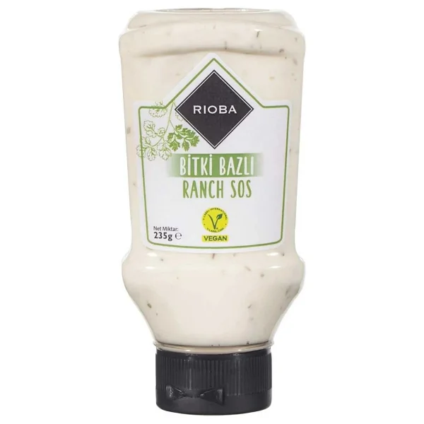 Rioba Vegan Ranch Sos 235gr - Görsel 2