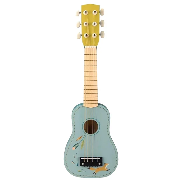 Moulin Roty Tilki Desenli Ahşap Gitar - Görsel 2