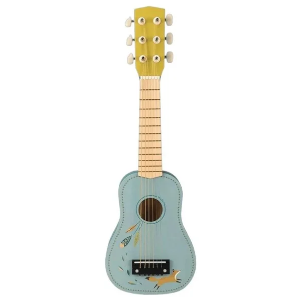 Moulin Roty Tilki Desenli Ahşap Gitar - Görsel 4