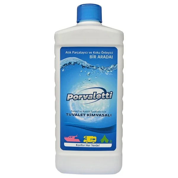 Porvaletti Karavan ve Tekne Portatif Tuvalet Kimyasalı 3 lt - Görsel 3