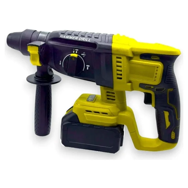 Moonshop Profesyonel Şarjlı Darbeli 5'li Set 2-26 Hilti 125mm Taşlama 13mm Matkap 650nm Somun Sökme Dal Budam - Görsel 5